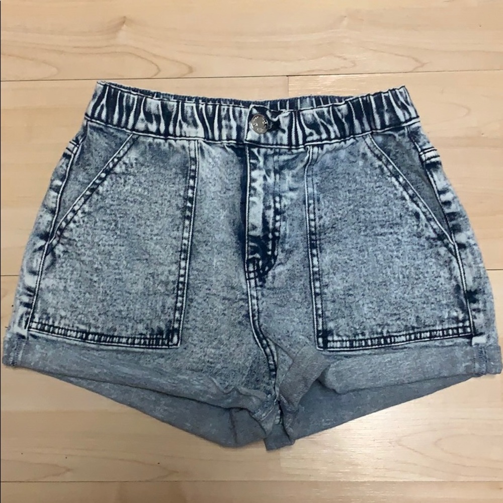 Wild Fable High Rise Acid Wash Shorts
